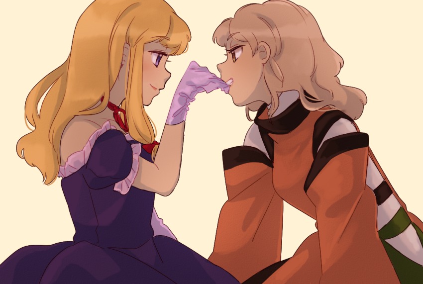 Nekolina Matara Okina Yakumo Yukari Touhou Platinum Blonde Hair