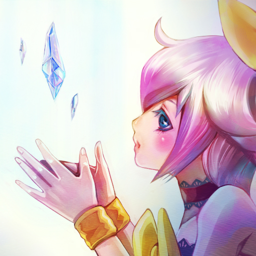 1girl blue_eyes chinchikooru_(pixiv) crystal female_focus final_fantasy final_fantasy_crystal_chronicles final_fantasy_crystal_chronicles:_echoes_of_time pink_hair sherlotta solo
