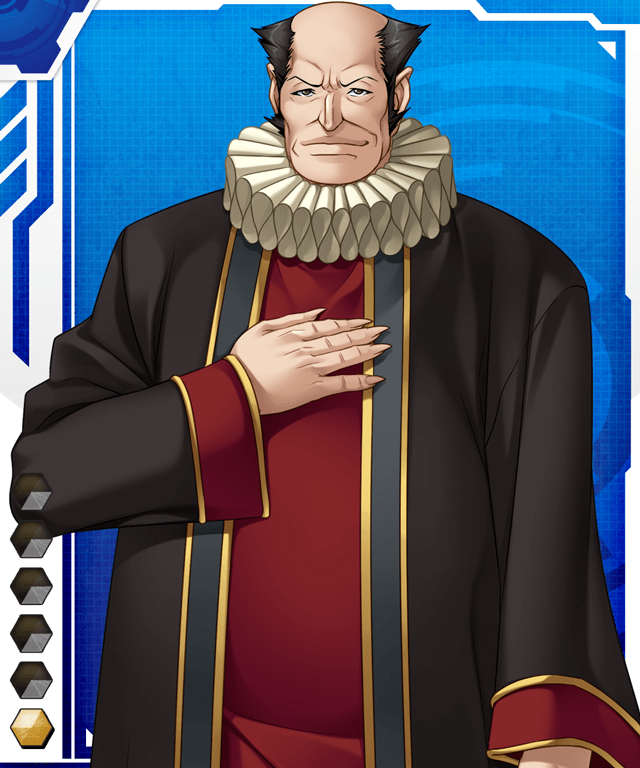 1boy bald card_(medium) fingernails fulst gradient_background kagami_hirotaka lilith-soft long_fingernails male_focus smile solo taimanin_(series) taimanin_asagi_battle_arena_all_card_gallery taimanin_asagi_kessen_arena