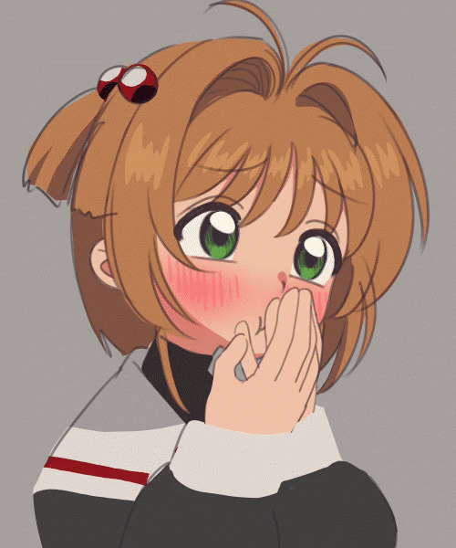 1girl animated animated_gif blush brown_hair cardcaptor_sakura cum cum_in_mouth cum_on_body cum_on_hair cum_string facial gokkun hair_bobbles hair_ornament heavy_breathing huge_filesize kinomoto_sakura loli nn09nn09nn open_mouth school_uniform short_hair solo steam stray_pubic_hair tomoeda_elementary_school_uniform tongue tongue_out
