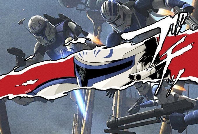 armor blaster_(star_wars) clone_trooper helmet persona persona_5 rex_(star_wars) star_wars star_wars:_the_clone_wars