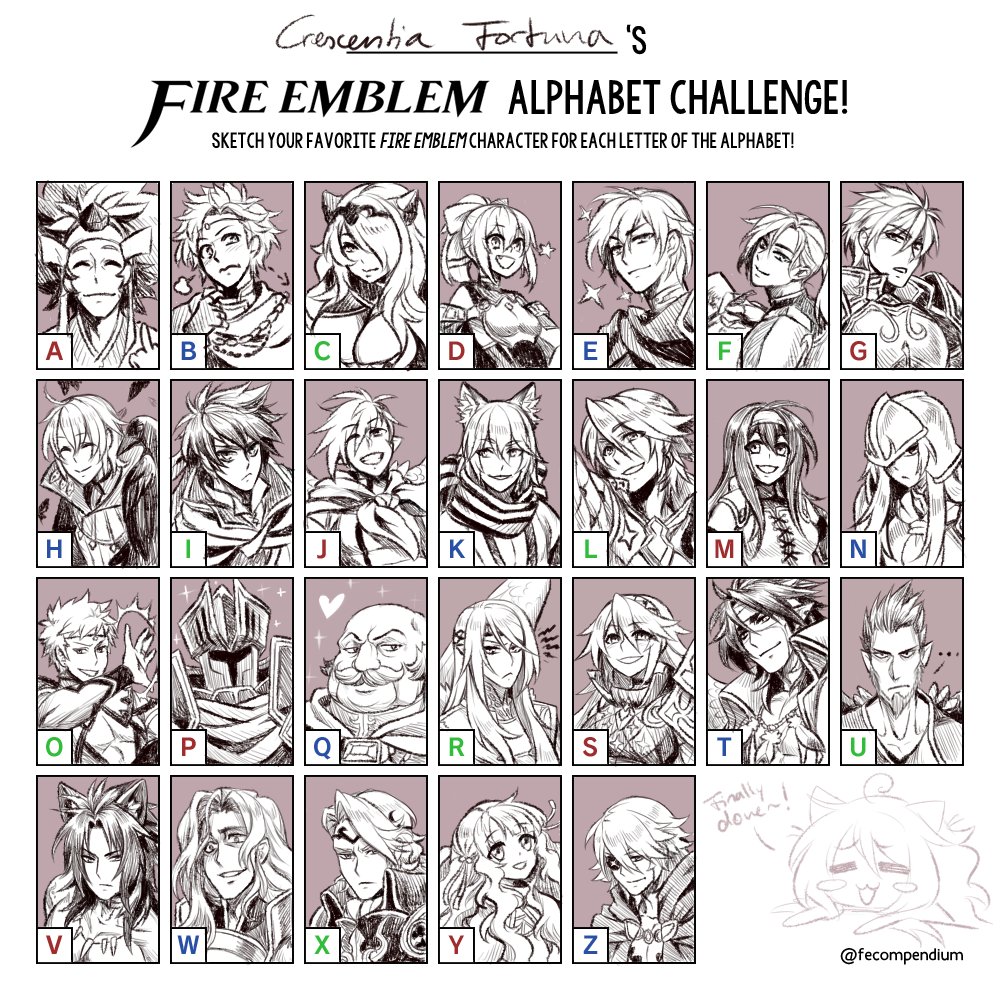 armor azama_(fire_emblem) bandages bare_shoulders black_knight_(fire_emblem) boey_(fire_emblem) bow bracelet breastplate camilla_(fire_emblem) cape circlet crescentia_fortuna delthea_(fire_emblem) ephraim_(fire_emblem) eyepatch fire_emblem fire_emblem:_genealogy_of_the_holy_war fire_emblem:_path_of_radiance fire_emblem:_radiant_dawn fire_emblem:_the_sacred_stones fire_emblem_awakening fire_emblem_echoes:_shadows_of_valentia fire_emblem_fates fire_emblem_heroes forde_(fire_emblem) geoffrey_(fire_emblem) hair_over_one_eye helmet henry_(fire_emblem) ike_(fire_emblem) inigo_(fire_emblem) janaff_(fire_emblem) jewelry julia_(fire_emblem) kaden_(fire_emblem) laguz_(fire_emblem) laslow_(fire_emblem) lips long_hair mia_(fire_emblem) monochrome multiple_boys multiple_girls nephenee_(fire_emblem) niles_(fire_emblem) nintendo odin_(fire_emblem) oliver_(fire_emblem) open_mouth owain_(fire_emblem) ponytail reyson_(fire_emblem) scar short_hair simple_background smile soleil_(fire_emblem) tiara tibarn_(fire_emblem) ulki_(fire_emblem) valter_(fire_emblem) very_long_hair volug_(fire_emblem) wavy_hair xander_(fire_emblem)