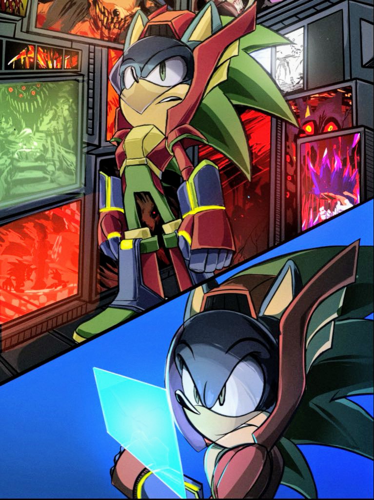 6+girls armor gloves green_eyes im_lazy_sheck_lol knuckles_the_echidna master_emerald monitor multiple_girls omni-viewer_(stc) shefki sonic.exe sonic:_execution_(comic) sonic_(series) sonic_the_comic sonic_the_hedgehog sonic_the_hedgehog_(archie_comics) tails_(sonic) xenophanes_(sonic.exe) zonic_the_zone_cop