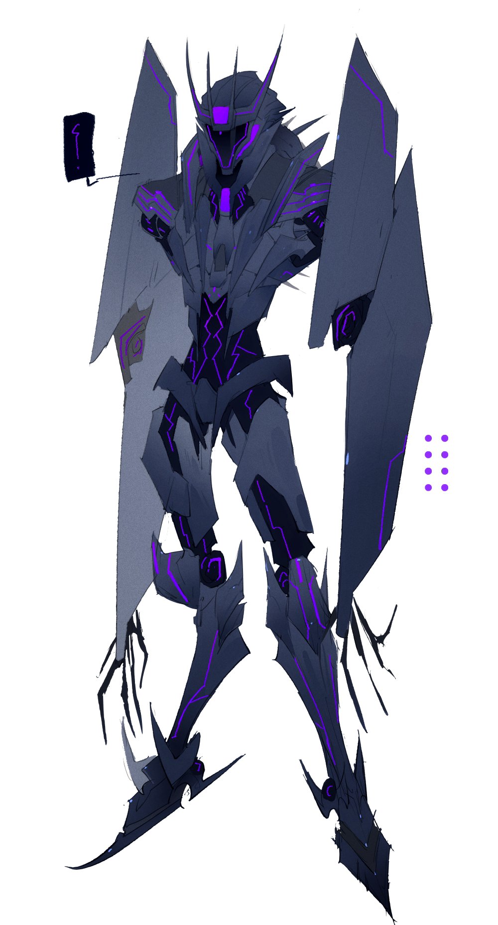 assault_visor decepticon highres looking_ahead mecha open_hands robot ruu47 science_fiction solo soundwave_(transformers) speech_bubble transformers transformers_prime v-fin visor white_background