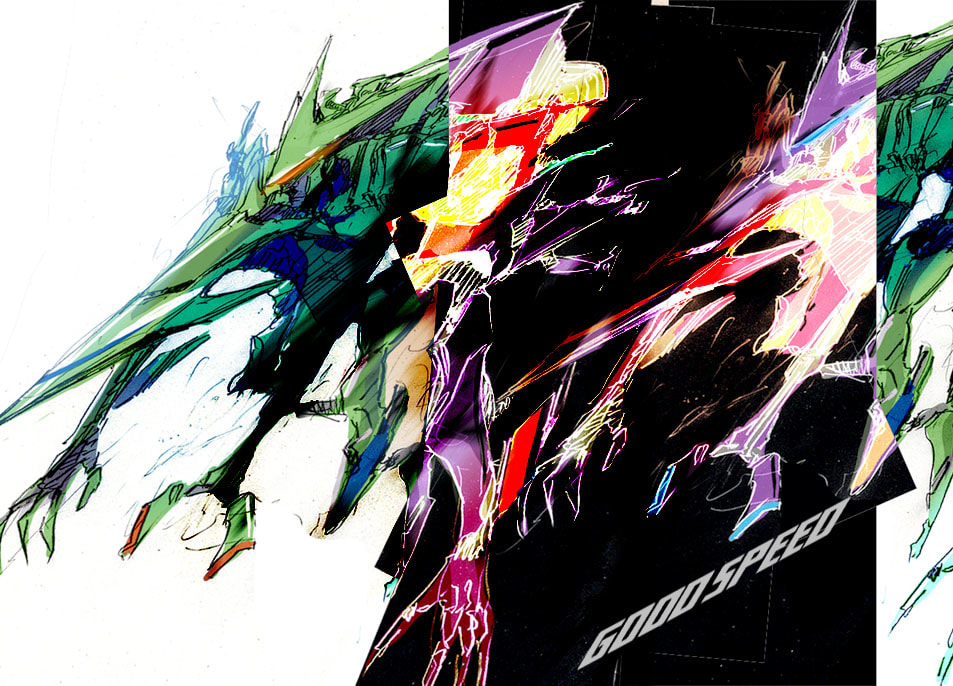 1boy armor concept_art english_text goodspeed mebae tailenders
