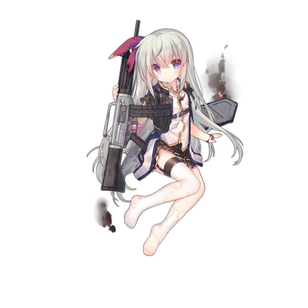1girl black_skirt blush closed_mouth collared_shirt cropped_jacket feet fingerless_gloves full_body garter_straps girls&#039;_frontline gloves gun hair_between_eyes holding holding_gun holding_weapon jacket long_hair looking_at_viewer miniskirt name_connection object_namesake official_art open_clothes open_jacket pleated_skirt shenbei_xiaoqiu shield shield_module shirt sidelocks skirt solo thighhighs toes torn_clothes torn_gloves torn_thighhighs transparent_background usas-12 usas-12_(girls&#039;_frontline) very_long_hair weapon white_shirt white_thighhighs