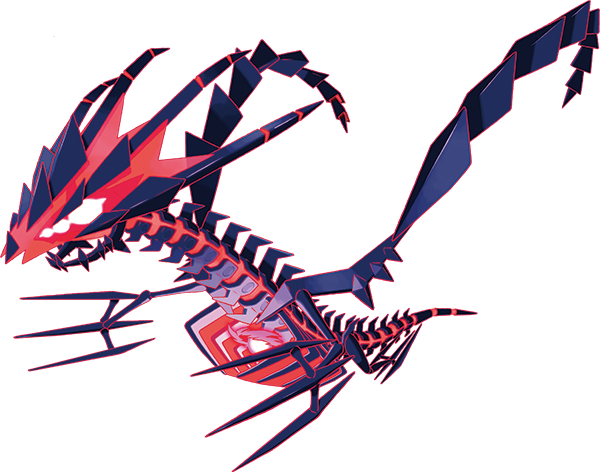 animal_focus artist_request dragon eternatus eternatus_(normal) full_body gen_8_pokemon legendary_pokemon nintendo no_humans official_art open_mouth outline pokemon pokemon_(creature) pokemon_focus pokemon_swsh red_outline solo third-party_source transparent_background