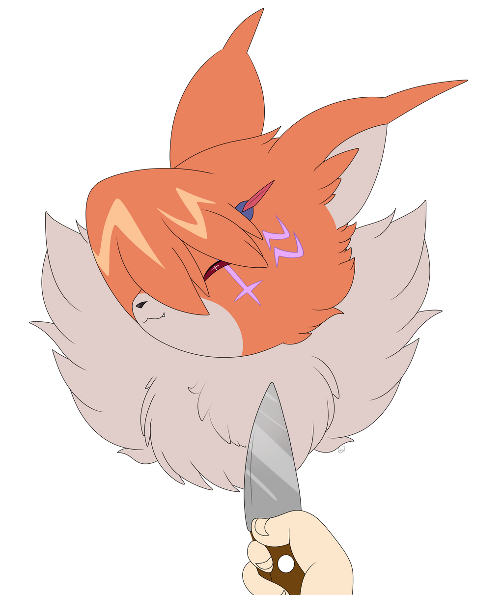 cat cat_girl digimon digimon_(creature) highres knife knife_cat_(meme) meicrackmon_vicious_mode meme monster_girl