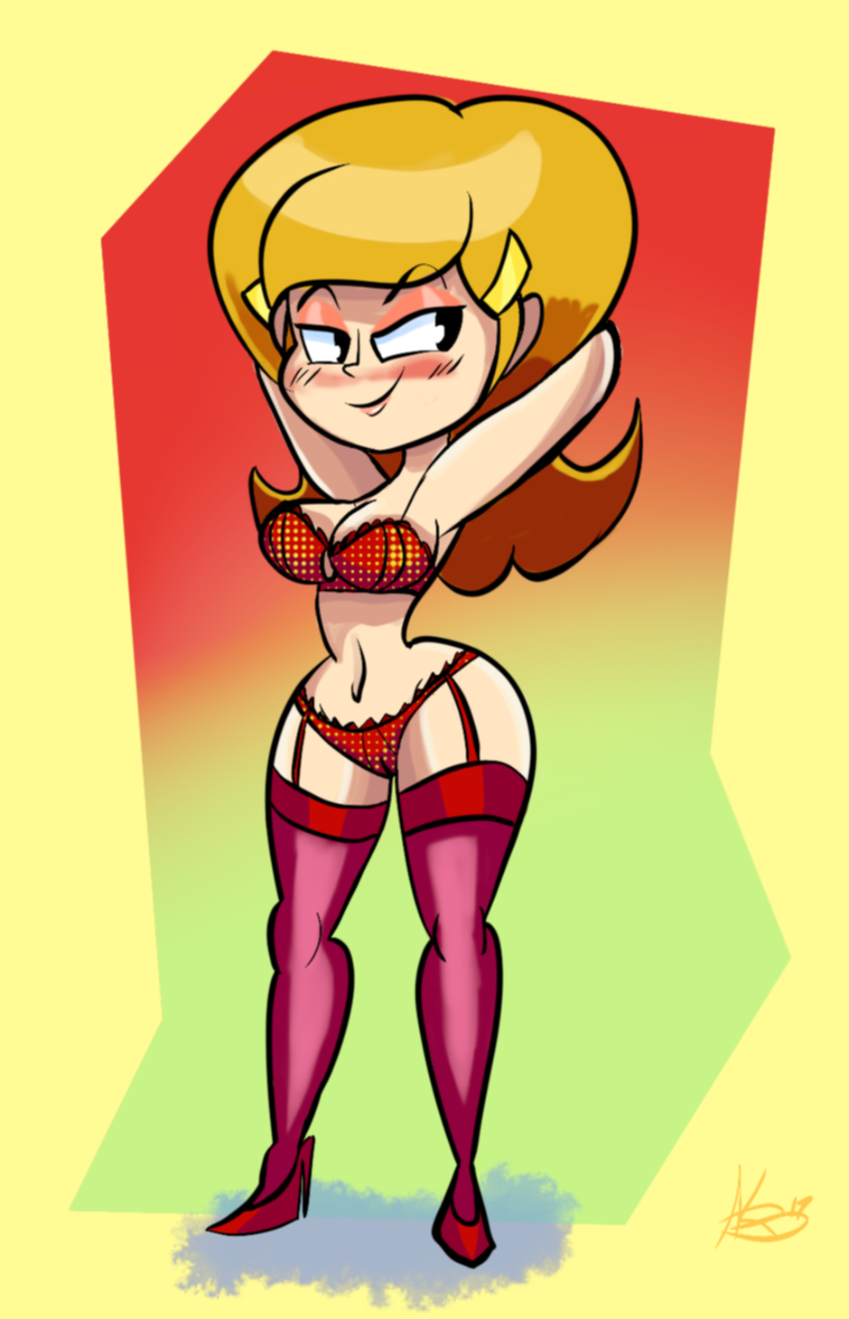 5-volt atomickingboo highres nintendo tagme warioware