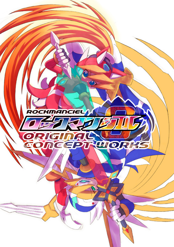 alternate_costume armor blonde_hair blue_eyes capcom cial_(mega_man) ciel_(mega_man) energy_blade go! green_eyes helmet mega_man_(series) mega_man_zero_(series) scouter siblings sisters