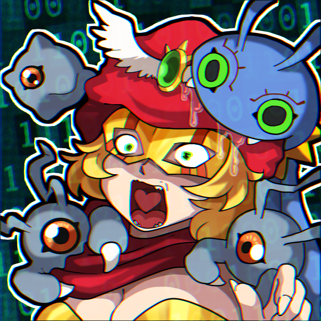 angel angel_girl armor darcmon digimon digimon_(creature) kuramon mask tsumemon wings