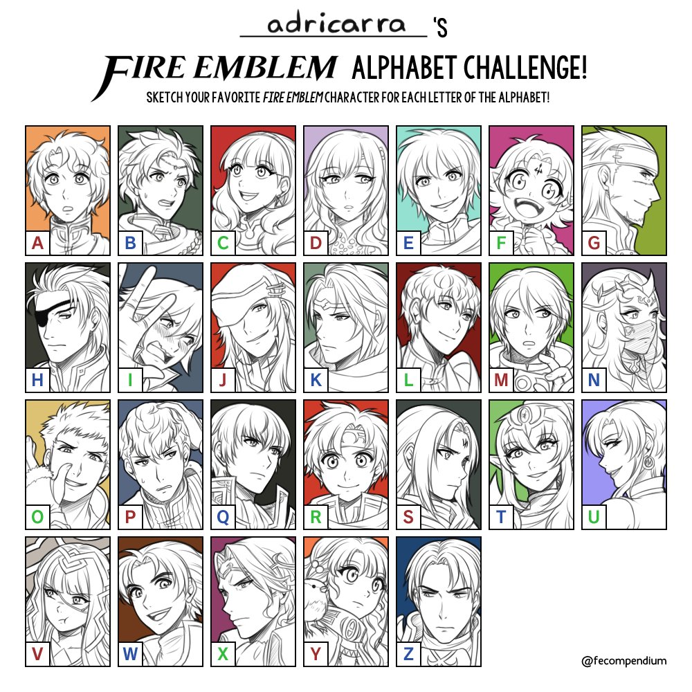adricarra animal armor artur_(fire_emblem) bird blush boey_(fire_emblem) cape celica_(fire_emblem) crown deirdre_(fire_emblem) earrings elbow_gloves ephraim_(fire_emblem) eyepatch fae_(fire_emblem) fire_emblem fire_emblem:_genealogy_of_the_holy_war fire_emblem:_mystery_of_the_emblem fire_emblem:_path_of_radiance fire_emblem:_radiant_dawn fire_emblem:_the_binding_blade fire_emblem:_the_blazing_blade fire_emblem:_the_sacred_stones fire_emblem_awakening fire_emblem_echoes:_shadows_of_valentia fire_emblem_fates fire_emblem_heroes gerik_(fire_emblem) gloves haar_(fire_emblem) hat headband inigo_(fire_emblem) jewelry joshua_(fire_emblem) kaze_(fire_emblem) long_hair looking_at_viewer lukas_(fire_emblem) merric_(fire_emblem) monochrome multiple_boys multiple_girls nintendo nyx_(fire_emblem) open_mouth owain_(fire_emblem) pointy_ears ponytail python_(fire_emblem) quan_(fire_emblem) roy_(fire_emblem) short_hair side_slit simple_background smile soren_(fire_emblem) spoilers tiki_(adult)_(fire_emblem) tiki_(fire_emblem) ursula_(fire_emblem) veil veronica_(fire_emblem) wil_(fire_emblem) xander_(fire_emblem) yune_(fire_emblem) zelgius_(fire_emblem)