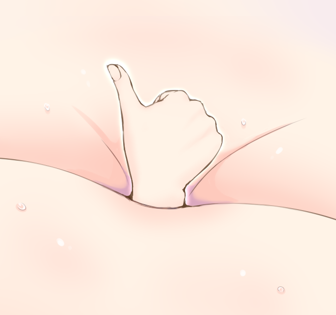 breast_smother breasts commentary_request face_to_breasts gigantic_breasts kurotsuki_futon original parody sweat terminator_(series) terminator_2:_judgment_day thumbs_up