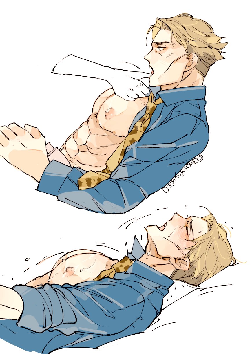 Motofuyusso Nanami Kento implied fellatio