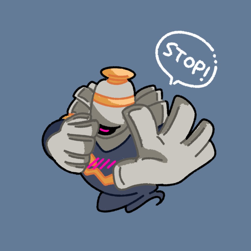 animal_focus black_sclera blue_background blush closed_eyes colored_sclera dusknoir floating full_body gen_4_pokemon ghost looking_at_viewer nintendo no_humans nose_poke000 one-eyed outstretched_hand pokemon pokemon_(creature) simple_background solo