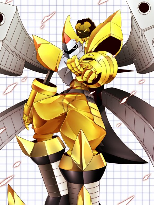 belt digimon digimon_(creature) looking_at_viewer ninja tuwarmon tyutyumon