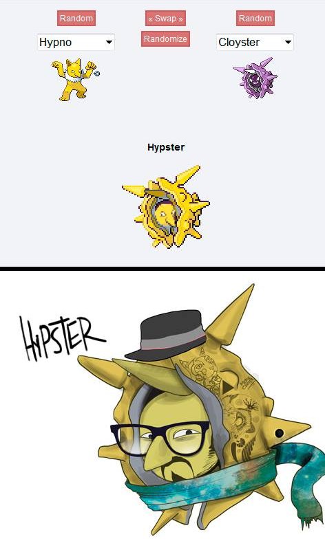 cloyster fusion gen_1_pokemon hypno md5_mismatch nintendo no_humans pokemon pokemon_(creature) resized scarf