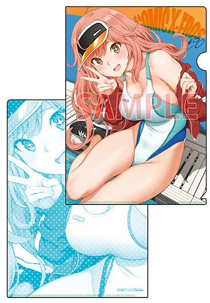 1girl breasts comic_x-eros inoue_kiyoshirou large_breasts long_hair smile