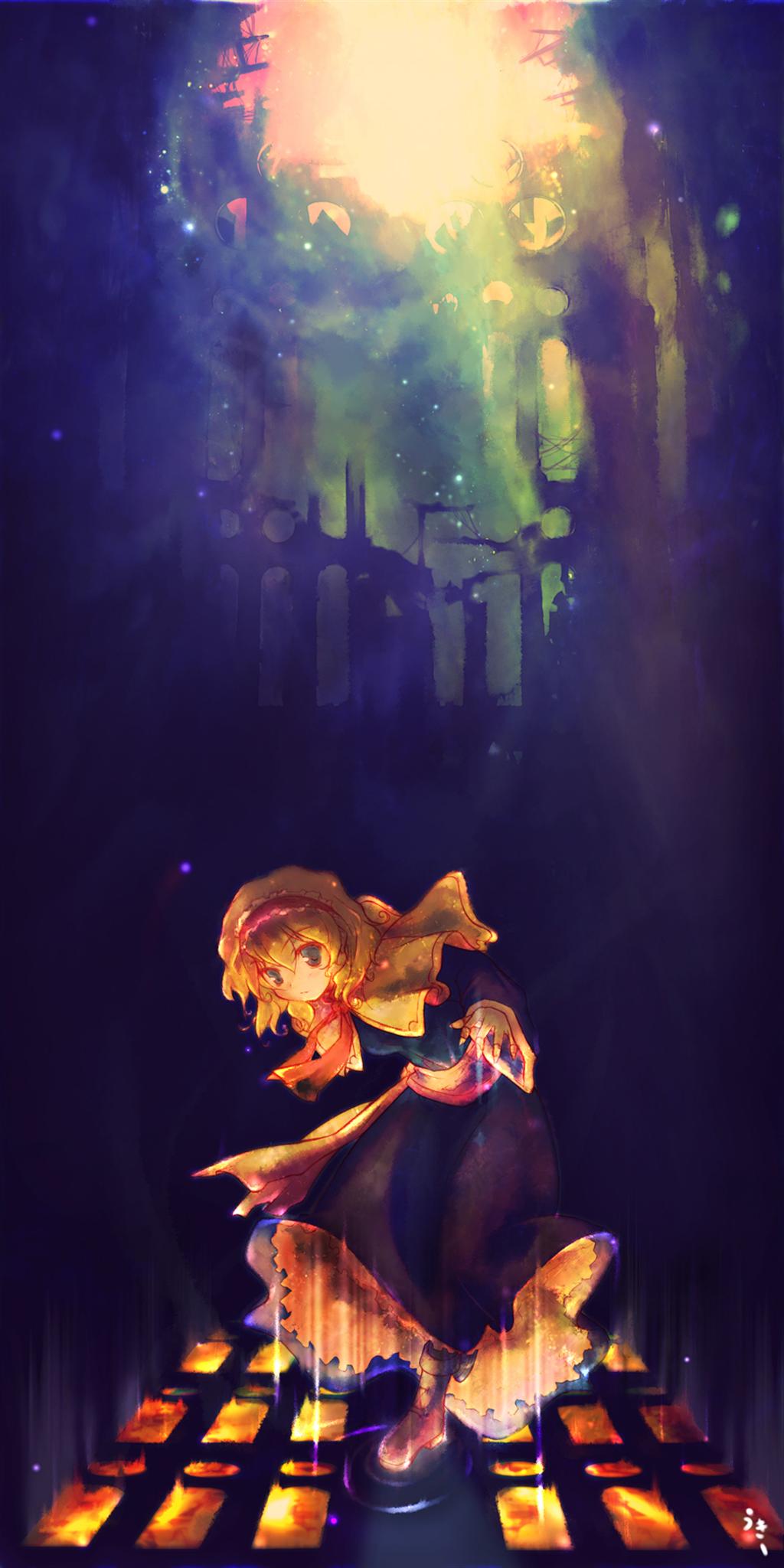 1girl alice_margatroid bad_id bad_pixiv_id blonde_hair blue_eyes female_focus highres signature solo touhou ukihashi_kei