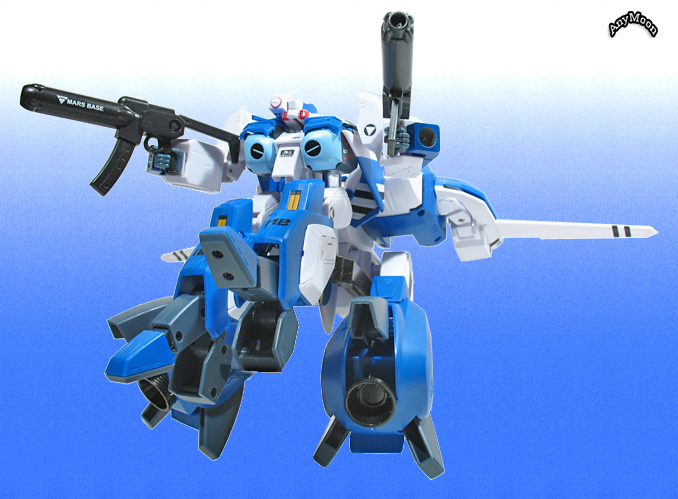 1980s_(style) kikou_souseiki_mospeada legioss mecha mospeada no_humans oldschool photo_(medium) retro_artstyle robot stick_bernard toy tread