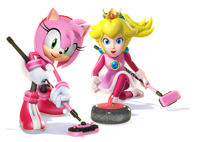 3d amy_rose amy_rose_(winter_sports) animal_ears black_pantyhose blonde_hair blue_eyes blue_gemstone body_fur boots brooch broom crown curling curling_broom curling_stone dress earrings flat_chest full_body fur-trimmed_dress fur-trimmed_sleeves fur_trim gem gloves green_eyes hair_flaps hairband happy holding holding_broom jewelry leggings lipstick long_sleeves looking_at_viewer makeup mario_&amp;_sonic_(series) mario_&amp;_sonic_at_the_sochi_2014_olympic_winter_games mario_(series) mini_crown nintendo official_art on_one_knee open_mouth pantyhose pink_boots pink_dress pink_fur pink_hair pink_lips pom_pom_(clothes) ponytail princess_peach princess_peach_(winter_sports) purple_leggings purple_sleeves raglan_sleeves red_gemstone red_hairband shoes short_dress short_hair sidelocks simple_background smile sonic_(series) standing third-party_source throwing transparent_background white_footwear white_gloves yellow_crown zipper zipper_footwear