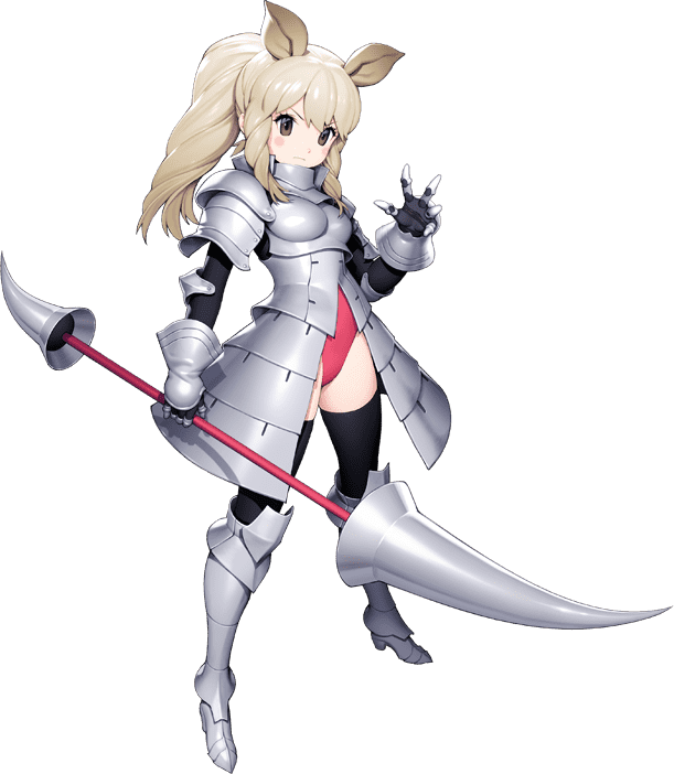 1girl full_body game_cg kemono_friends kemono_friends_kingdom looking_at_viewer official_art solo tachi-e transparent_background white_rhinoceros_(kemono_friends)
