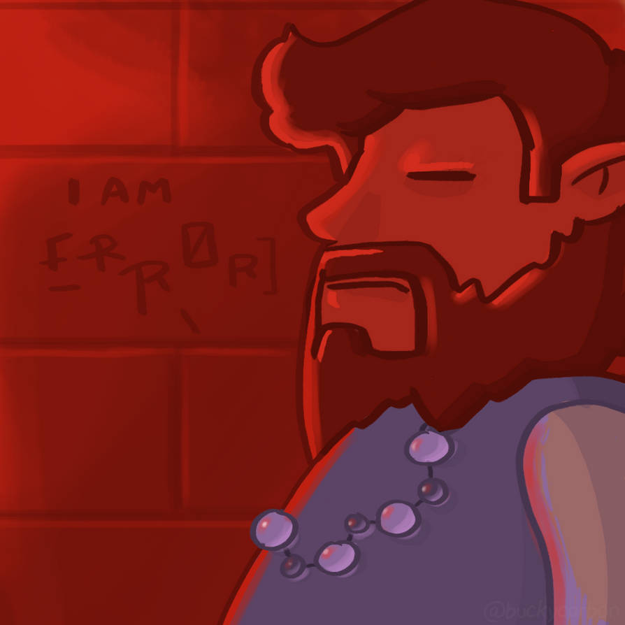1boy beard closed_eyes elf error_(legend_of_zelda) facial_hair jewelry male_focus necklace nintendo pointy_ears the_legend_of_zelda zelda_ii:_the_adventure_of_link