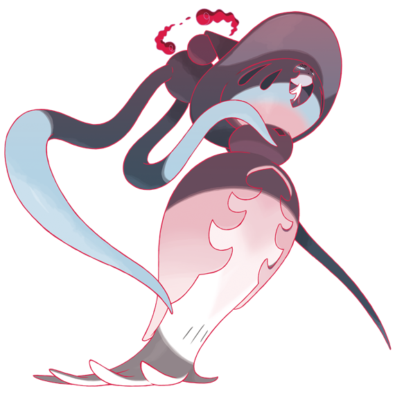 artist_request dynamax full_body gen_8_pokemon gigantamax gigantamax_hatterene hatterene nintendo official_art outline pokemon pokemon_(creature) pokemon_focus pokemon_swsh red_clouds red_outline solo third-party_source transparent_background
