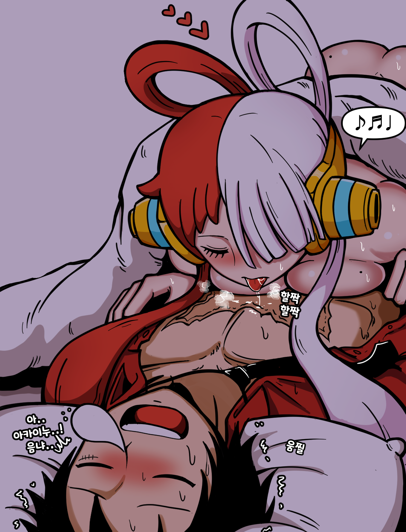 monkey d. luffy, uta (one piece), one piece, highres, tagme, 1boy, 1girl,  ass, breasts, medium breasts, nude, sleeping - Image View - | Gelbooru -  Anime Art & Hentai Gallery - Free to Explore