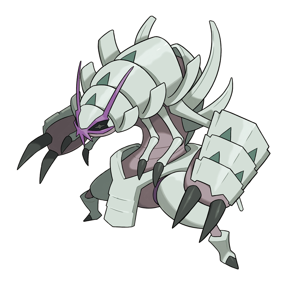 antennae artist_request claws extra_arms full_body gen_7_pokemon golisopod nintendo no_humans official_art pokemon pokemon_(creature) pokemon_focus pokemon_sm simple_background solo third-party_source white_background