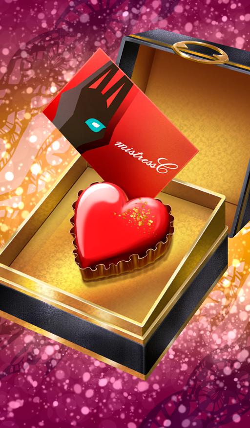 box calling_card candy chocolate chocolate_heart commentary english_text fate/grand_order fate_(series) food food_focus heart heart-shaped_food in_box in_container lid no_humans official_art open_box red_background red_theme still_life third-party_source xxxxay