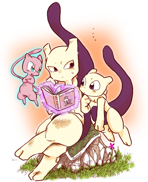 ... 1990s_(style) bad_id bad_pixiv_id bespectacled book book_focus child chonmage_megane colored_skin gen_1_pokemon gen_2_pokemon glasses green_eyes if_they_mated legendary_pokemon mew_(pokemon) mewtwo mythical_pokemon nintendo no_humans open_book pince-nez pink_skin poke_ball poke_ball_theme pokemon pokemon_(creature) pokemon_rgby psychic purple_eyes reading retro_artstyle sitting tail unown unown_a unown_c unown_e unown_i unown_n unown_r unown_t