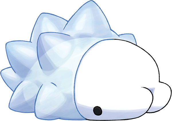 animal_focus artist_request full_body gen_8_pokemon nintendo no_humans official_art pokemon pokemon_(creature) pokemon_focus pokemon_swsh snom solid_circle_eyes solo third-party_source transparent_background