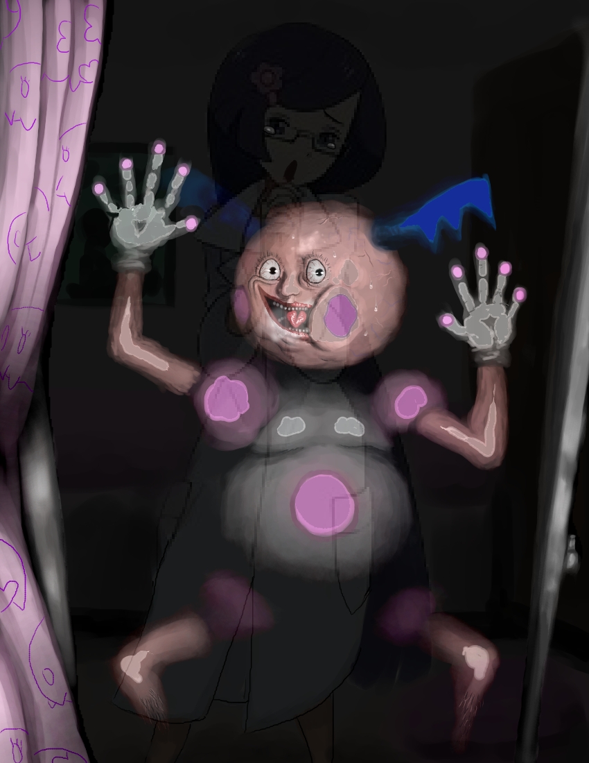 cosmo_(465lilia) creepy fennel_(pokemon) gen_1_pokemon gen_5_pokemon mr._mime munna nintendo pervert pokemon pokemon_(creature) reflection surprised tongue ugly_bastard window you_gonna_get_raped