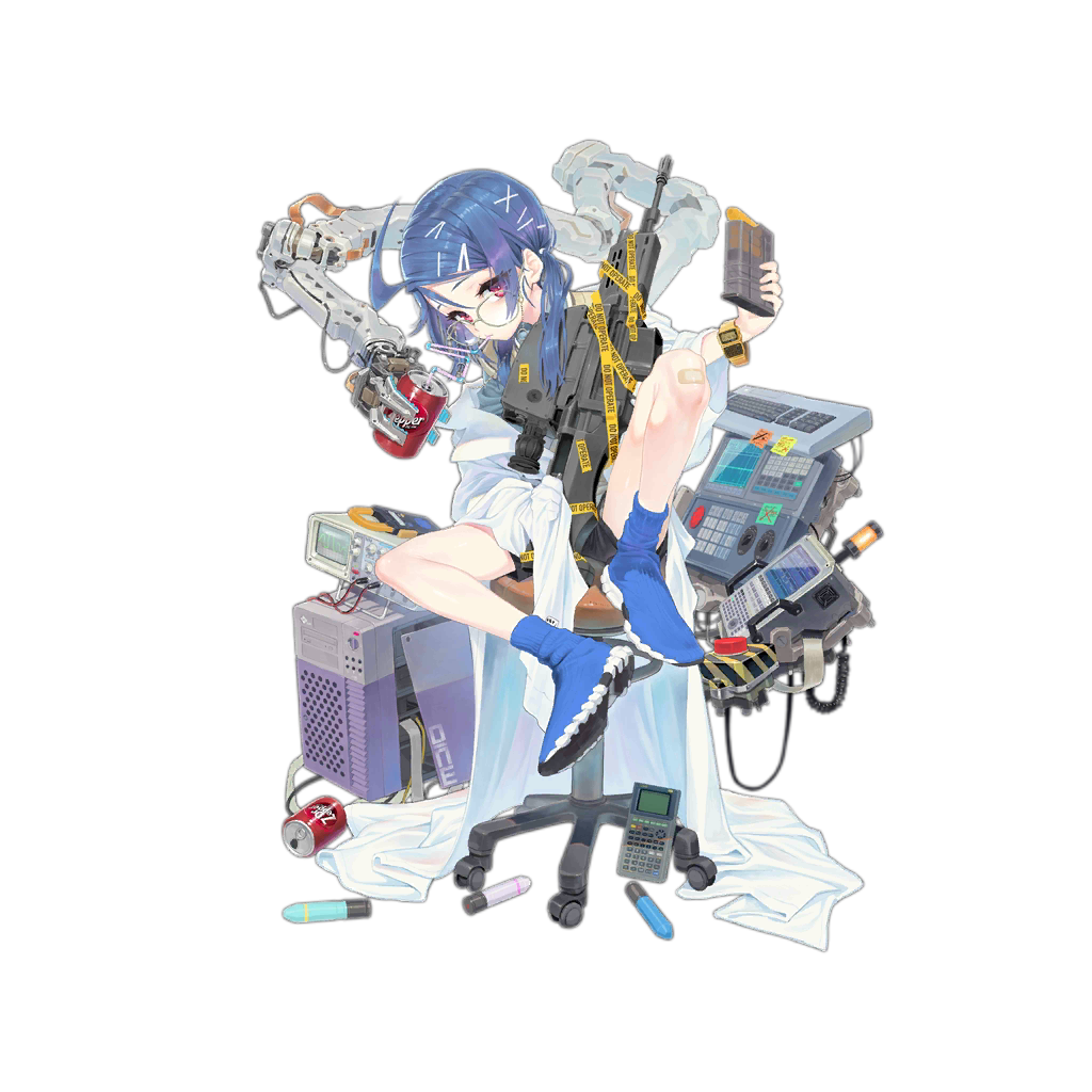 1girl 20x30mm_lv 20x30mm_lv_heab_k167 20x30mm_lv_p_k168 aged_down airburst_grenade_launcher airburst_round ammunition ankle_boots anti-materiel_cartridge assault_rifle bandaid bandaid_on_knee bandaid_on_leg black_shorts blue_boots blue_hair blush bolt-action_grenade_launcher bolt_action boots breasts bulletproof_vest bullpup burst_fire_gun burst_fire_rifle calculator can cannon_cartridge carbine caution_tape chair coat computer computer_tower computerized_scope daewoo_k11 dr_pepper drink_can drinking explosive eyes_visible_through_hair female_focus fragmentation_grenade fragmentation_warhead full_body girls&#039;_frontline glasses grenade grenade_cartridge grenade_launcher gun hair_between_eyes hair_ornament high-explosive_airburst_round high-explosive_cartridge holding holding_magazine_(weapon) k11_(girls&#039;_frontline) k11_(lil&#039;_scientist)_(girls&#039;_frontline) lab_coat ladic long_hair long_sleeves looking_at_viewer low_twintails magazine_(weapon) messy_hair military_cartridge multi-weapon multimeter multiple-barrel_gun official_alternate_costume official_art open_clothes open_coat practice_round precision-guided_firearm precision-guided_munition purple_eyes rifle scope shirt short-barreled_rifle shorts sidelocks sight_(weapon) sitting sleeves_past_fingers sleeves_past_wrists smart_grenade smart_scope soda_can solo subsonic_ammunition telescopic_sight thermal_weapon_sight transparent_background twintails underbarrel_assault_rifle underbarrel_rifle watch weapon white_coat wristwatch x_hair_ornament