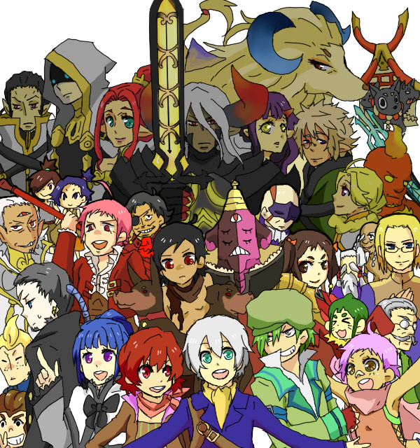 albert_grandeioza alfa_system ange_serena asras cerberus_(tales_of_innocence) chien_(tales_of_innocence) chitose_cxarma coda gaebolg gardel hasta_ekstermi hermana_larmo himmel_(keine_haare) hypnos_(tales_of_innocence) inanna iria_animi mathias_(tales_of_innocence) orifiel oswald_(tales_of_innocence) ricardo_soldato ruca_milda sakuya_(tales_of_innocence) spada_belforma tales_of_(series) tales_of_innocence vrtra_(final_fantasy)