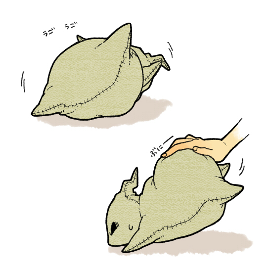 1boy comic creature kiri_futoshi male_focus motion_lines multiple_views oogie_boogie out_of_frame pushing sweatdrop the_nightmare_before_christmas white_background wince