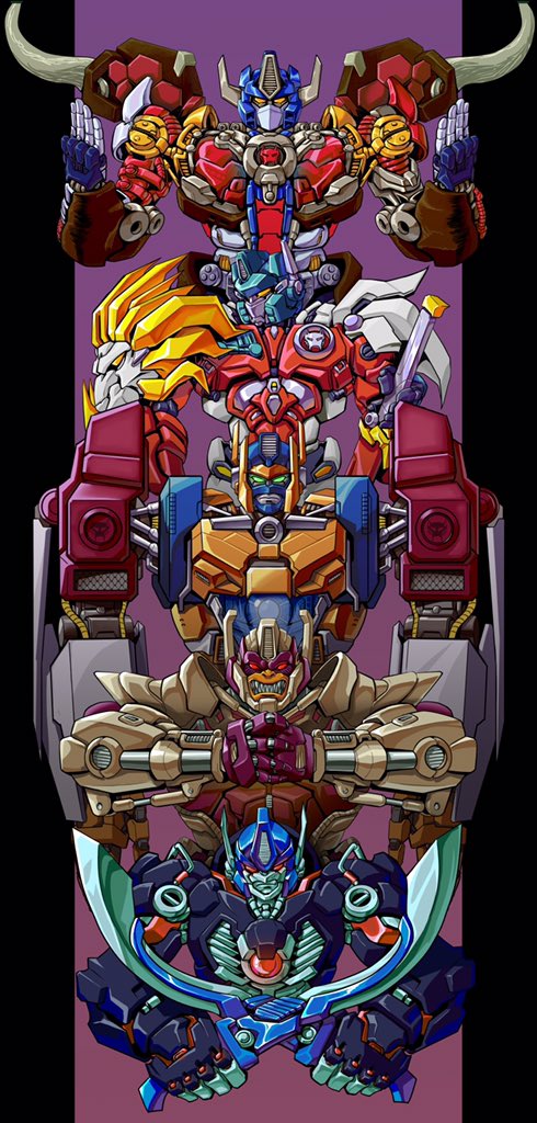 5boys beast_wars beast_wars_ii beast_wars_neo big_convoy clenched_teeth ct990413 dual_wielding holding holding_sword holding_weapon lio_convoy looking_down looking_to_the_side maximal mecha multiple_boys no_humans open_hands optimal_optimus optimus_primal orange_eyes own_hands_together red_eyes robot science_fiction sword teeth transformers weapon yellow_eyes