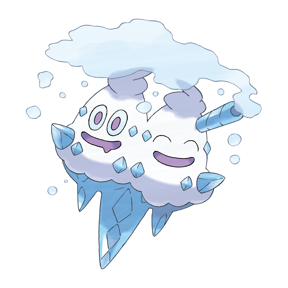 artist_request blue_sclera closed_eyes colored_sclera full_body gen_5_pokemon multiple_heads nintendo no_humans official_art open_mouth pokemon pokemon_(creature) pokemon_bw pokemon_focus purple_eyes simple_background smile solo third-party_source vanilluxe white_background