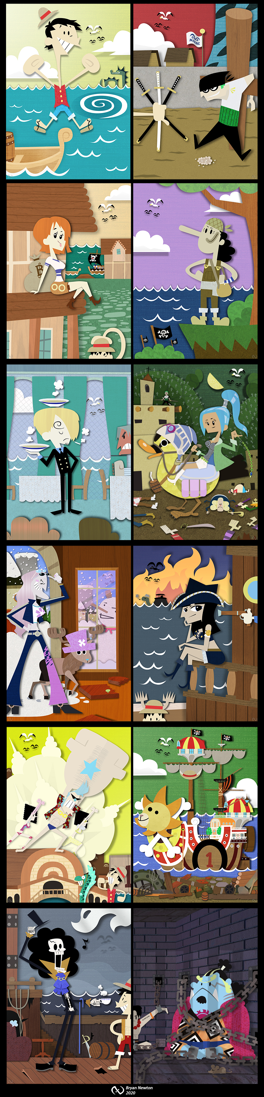 6+boys 6+girls abs absurdres alt_text alternate_form artist_name bag bandana bird black_hair blonde_hair blue_hair border brook_(one_piece) bryan_newton cane chain closed_eyes commentary cowboy_hat day dr._kureha english_commentary facial_scar fangs fangs_out fire fish_boy flag formal_clothes franky_(one_piece) fullbody_(one_piece) gills grin gun hands_on_own_hips hat height_difference highres igaram indoors jacket jinbe_(one_piece) jolly_roger karoo_(one_piece) kiwi_(one_piece) long_hair long_image long_nose looking_at_another monkey_d._luffy monster mos_(one_piece) multiple_boys multiple_girls nami_(one_piece) nami_(one_piece)_(east_blue) nefertari_vivi nico_robin nico_robin_(whisky_peak) ocean one_piece orange_hair outdoors overalls pants pirate pirate_ship portgas_d._ace restrained roronoa_zoro sandals sanji_(one_piece) scar scar_on_cheek scar_on_face sea_monster seagull serious ship shirt short_hair shorts shoulder_bag sitting skeleton skirt skull_and_crossbones smile snow snowman standing stationary_restraints straw_hat straw_hat_pirates straw_hats_jolly_roger suit sunglasses sword tall_image tan tongue tongue_out tony_tony_chopper top_hat topless_male usopp v-shaped_eyebrows vest waiter water watercraft watermark weapon