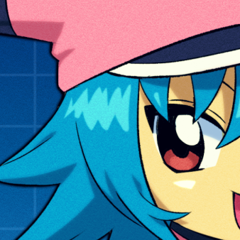 1girl digimon digimon_(creature) female_focus hat looking_at_viewer navimon_(digimon) smile solo