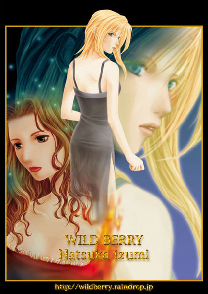 2girls artist_name aya_brea bad_id blonde_hair brown_hair clenched_hand commentary_request cropped_legs dress facing_away fire green_eyes grey_dress izumi_natsuka long_hair looking_back melissa_pearce mixed_media multiple_girls multiple_views parasite_eve_(series) parasite_eve_i parted_lips red_dress side_slit spaghetti_strap upper_body wavy_hair