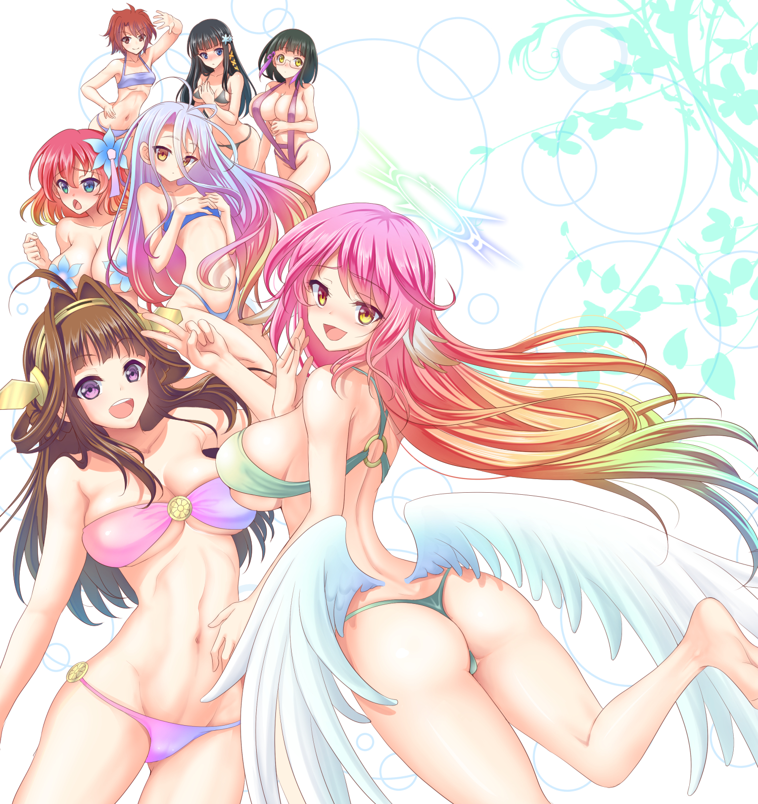 no game no life hentai ステフ 白 