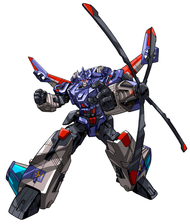 1boy bad_id bad_twitter_id clenched_hand clenched_teeth decepticon emblem full_body galvatron glowing glowing_eyes looking_at_viewer makoto_ono mecha no_humans open_hand propeller red_eyes robot rotor solo teeth transformers transformers_shattered_glass white_background