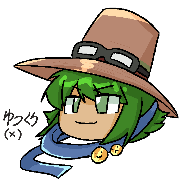 blue_scarf brown_hat chinese_commentary closed_mouth commentary_request danganronpa_another green_eyes green_hair hat male_focus no_nose otori_teruya priswocaer scarf short_hair simple_background smile super_danganronpa_another_2 tan translated v-shaped_eyebrows white_background yukkuri_shiteitte_ne