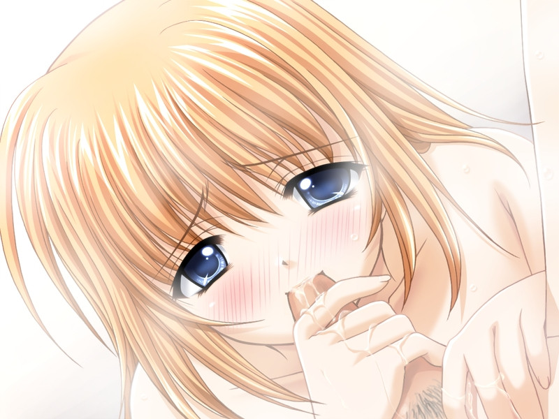 00s 1girl blush fuyou_kaede game_cg oral penis short_hair shuffle!