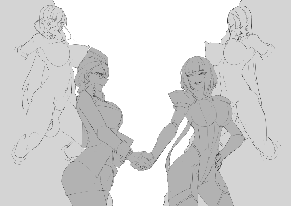 4girls breasts crossover dildo_under_mask fate/grand_order fate_(series) feeding_tube igawa_asagi koyanskaya_(fate) koyanskaya_(foreigner)_(first_ascension)_(fate) ky. large_breasts long_hair minamoto_no_raikou_(fate) multiple_girls object_in_mouth object_insertion oboro_(taimanin_asagi) restrained stationary_restraints taimanin_(series) taimanin_asagi through_wall