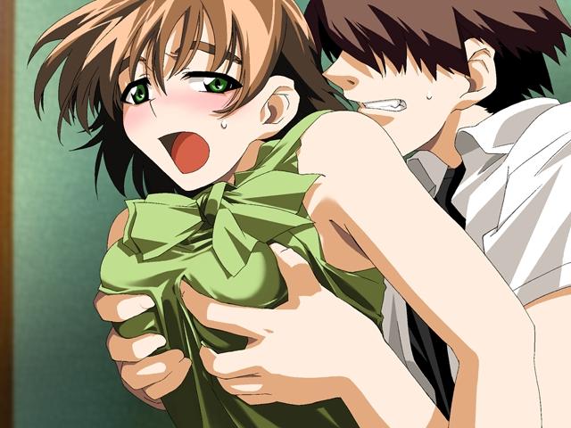 2girls chitose_midori green_green katakura_shinji multiple_girls takazaki_yuusuke