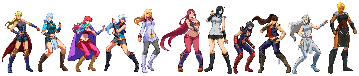 6+girls amiba breasts everyone genderswap genderswap_(mtf) hokuto_no_ken hokuto_no_ken:_shinpan_no_sousousei_kengou_retsuden jagi juda kenshiro kusanagi_kaoru large_breasts long_image m.u.g.e.n medium_breasts midnight_bliss mr._heart multiple_girls pixel_art raoh raoh_(hokuto_no_ken) rei_(hokuto_no_ken) shin_(hokuto_no_ken) shu_(hokuto_no_ken) souther toki_(hokuto_no_ken) transparent_background wide_image yuda_(hokuto_no_ken)