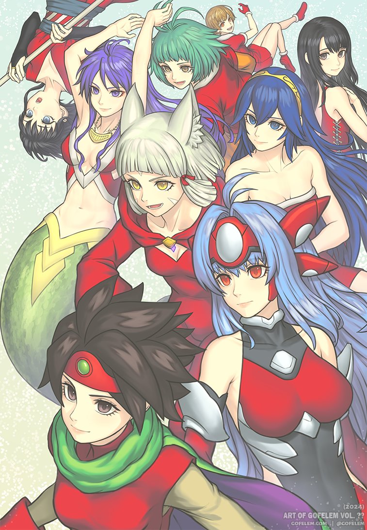2024 6+girls :o android animal_ears artist_name black_hair blue_eyes blue_hair breasts breath_of_fire breath_of_fire_i brown_eyes brown_hair cape cat_ears cat_girl christmas cleavage closed_mouth commentary deis double-parted_bangs dragon_quest dragon_quest_iii english_commentary eyelashes farah_oersted final_fantasy final_fantasy_viii fire_emblem fire_emblem_awakening gensou_suikoden gofelem grey_hair heroine_(dq3) jewelry kos-mos kos-mos_ver._4 large_breasts looking_at_viewer lucina_(fire_emblem) medium_breasts mermaid monster_girl multiple_girls navel necklace nia_(xenoblade) nintendo open_mouth persona persona_4 purple_cape purple_eyes purple_hair red_eyes rinoa_heartilly satonaka_chie small_breasts smile spiked_hair tales_of_(series) tales_of_eternia twitter_username viki_(suikoden) watermark web_address xenoblade_chronicles_(series) xenoblade_chronicles_2 xenosaga xenosaga_episode_iii yellow_eyes